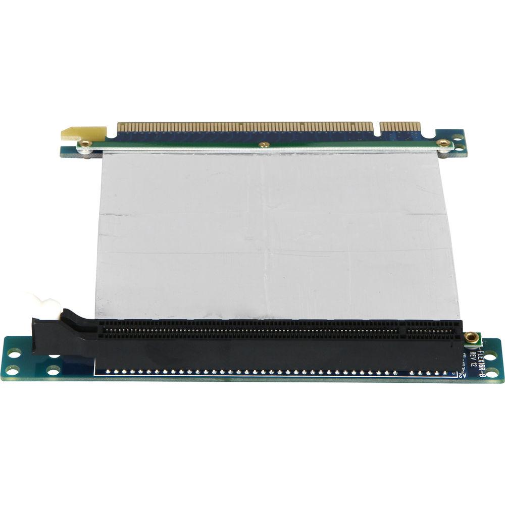 iStarUSA PCIe x16 Riser Card with 2" Ribbon Cable