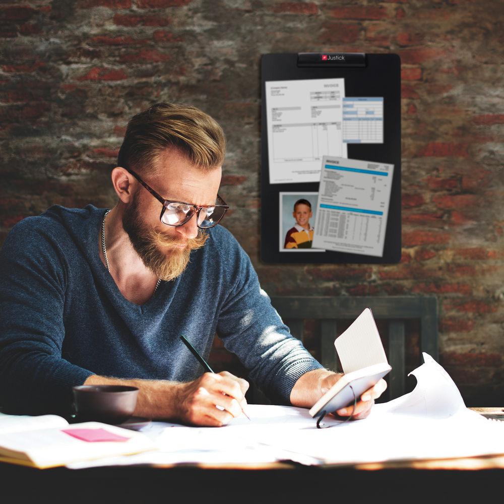 Justick Frameless Mini Bulletin Board