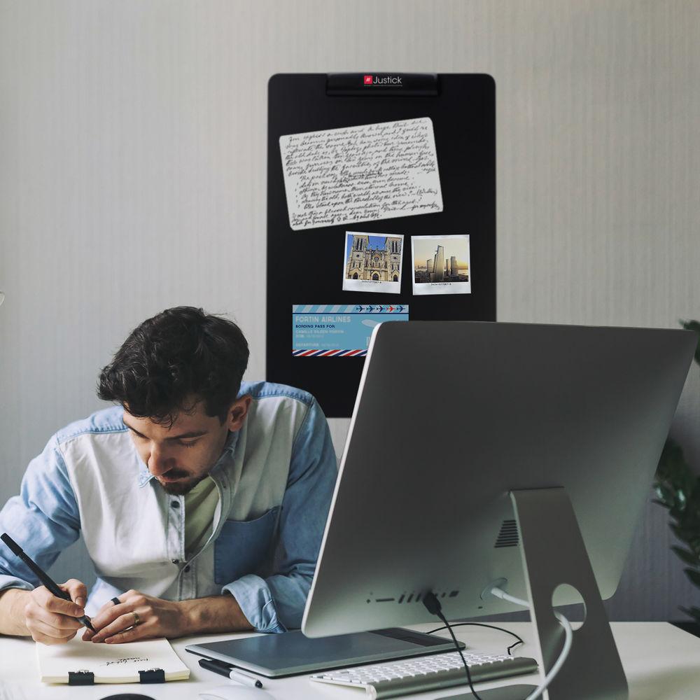 Justick Frameless Mini Bulletin Board