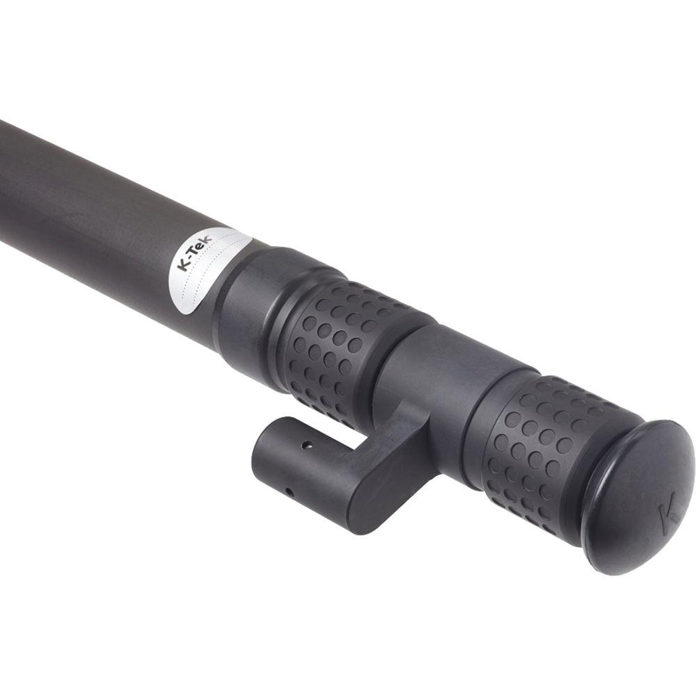 K-Tek K230TA2B Klassic Traveler Graphite Boompole with Sidekick Transmitter Module