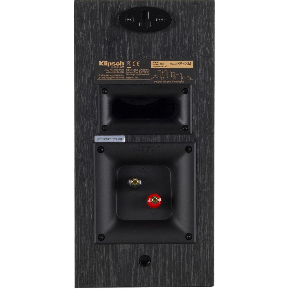 Klipsch Reference Premiere RP-400M 2-Way Bookshelf Speakers