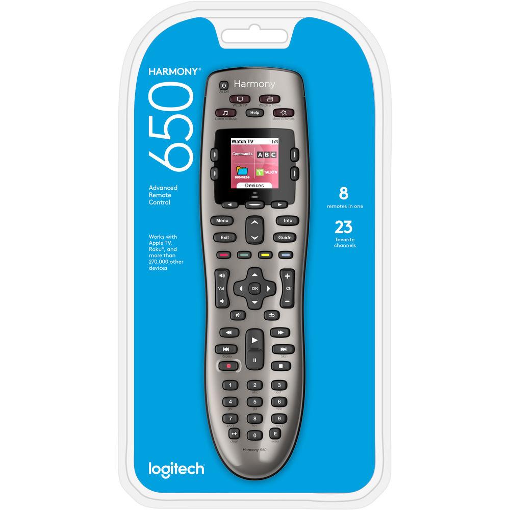 Logitech Harmony 650 Remote Control