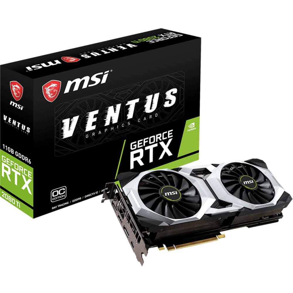 MSI GeForce RTX 2080 Ti VENTUS OC Graphics Card