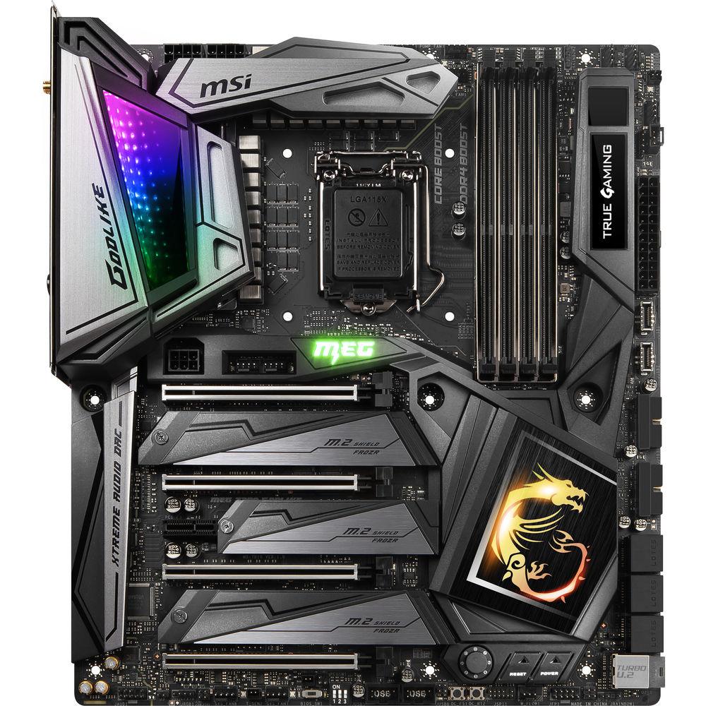MSI MEG Z390 GODLIKE LGA 1151 E-ATX Motherboard