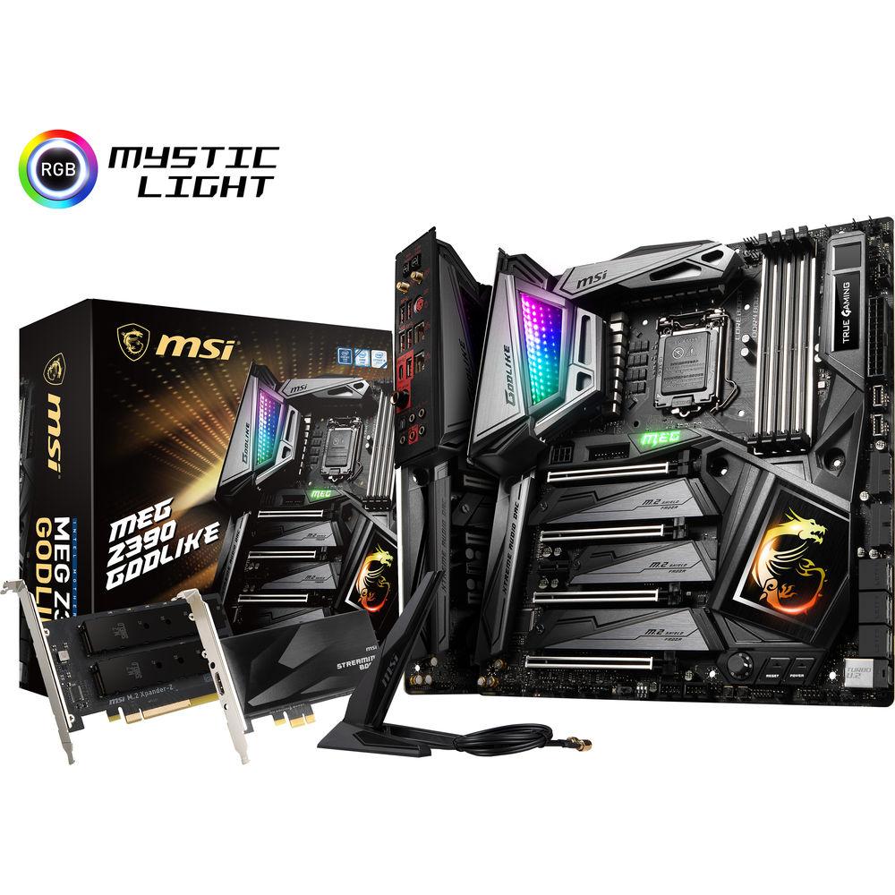 MSI MEG Z390 GODLIKE LGA 1151 E-ATX Motherboard