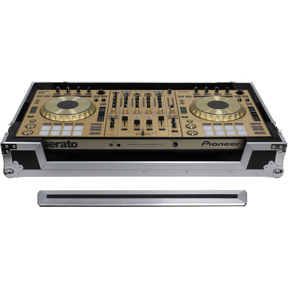 Odyssey Innovative Designs Flight Case for Pioneer DDJ-RZ SZ SZ2 DJ & NUMARK NS7 NS7II NS7III Controllers with Wheels