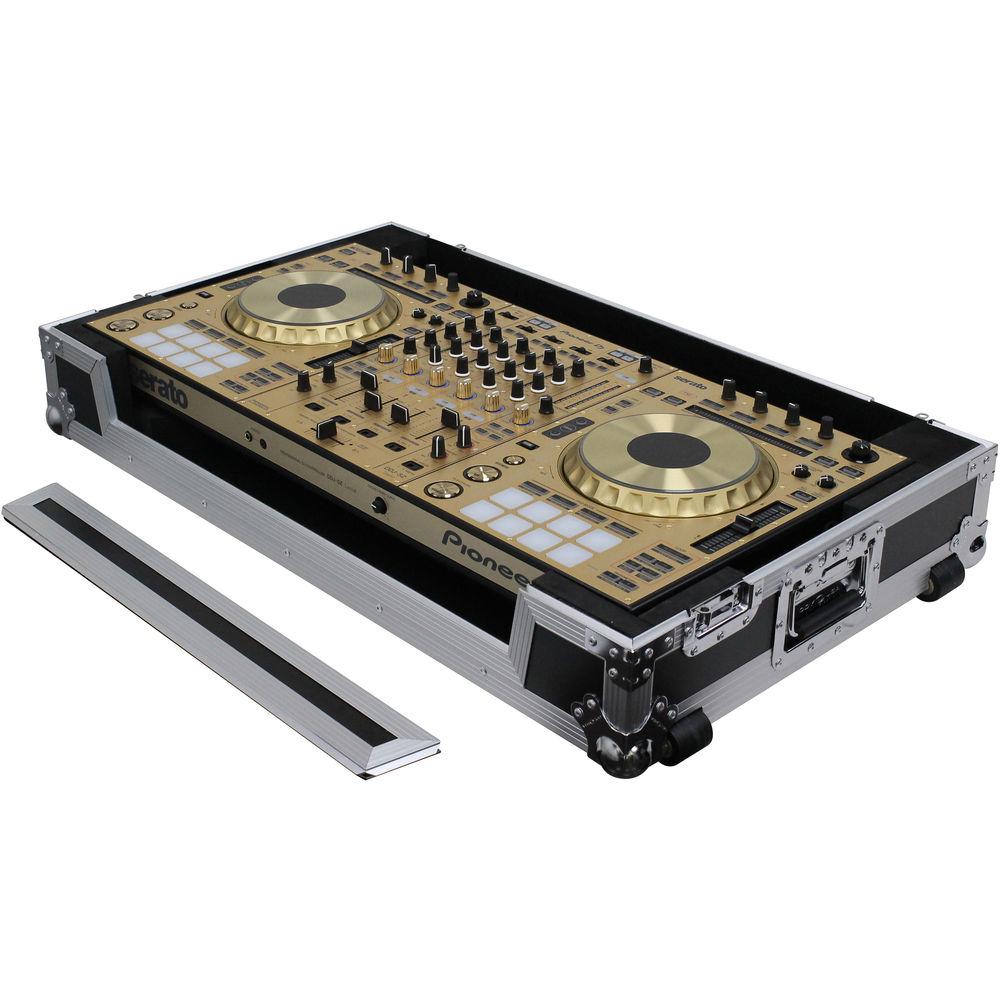 Odyssey Innovative Designs Flight Case for Pioneer DDJ-RZ SZ SZ2 DJ & NUMARK NS7 NS7II NS7III Controllers with Wheels