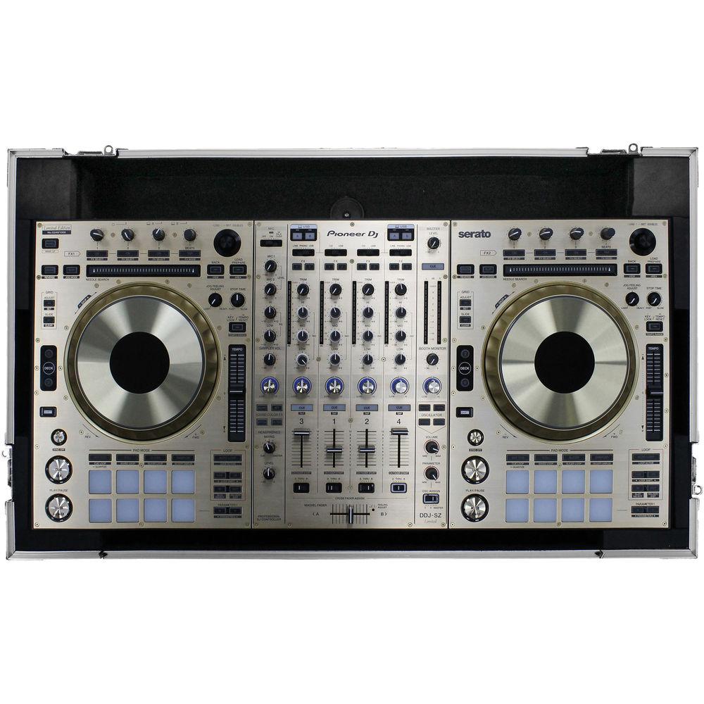 Odyssey Innovative Designs Flight Case for Pioneer DDJ-RZ SZ SZ2 DJ & NUMARK NS7 NS7II NS7III Controllers with Wheels