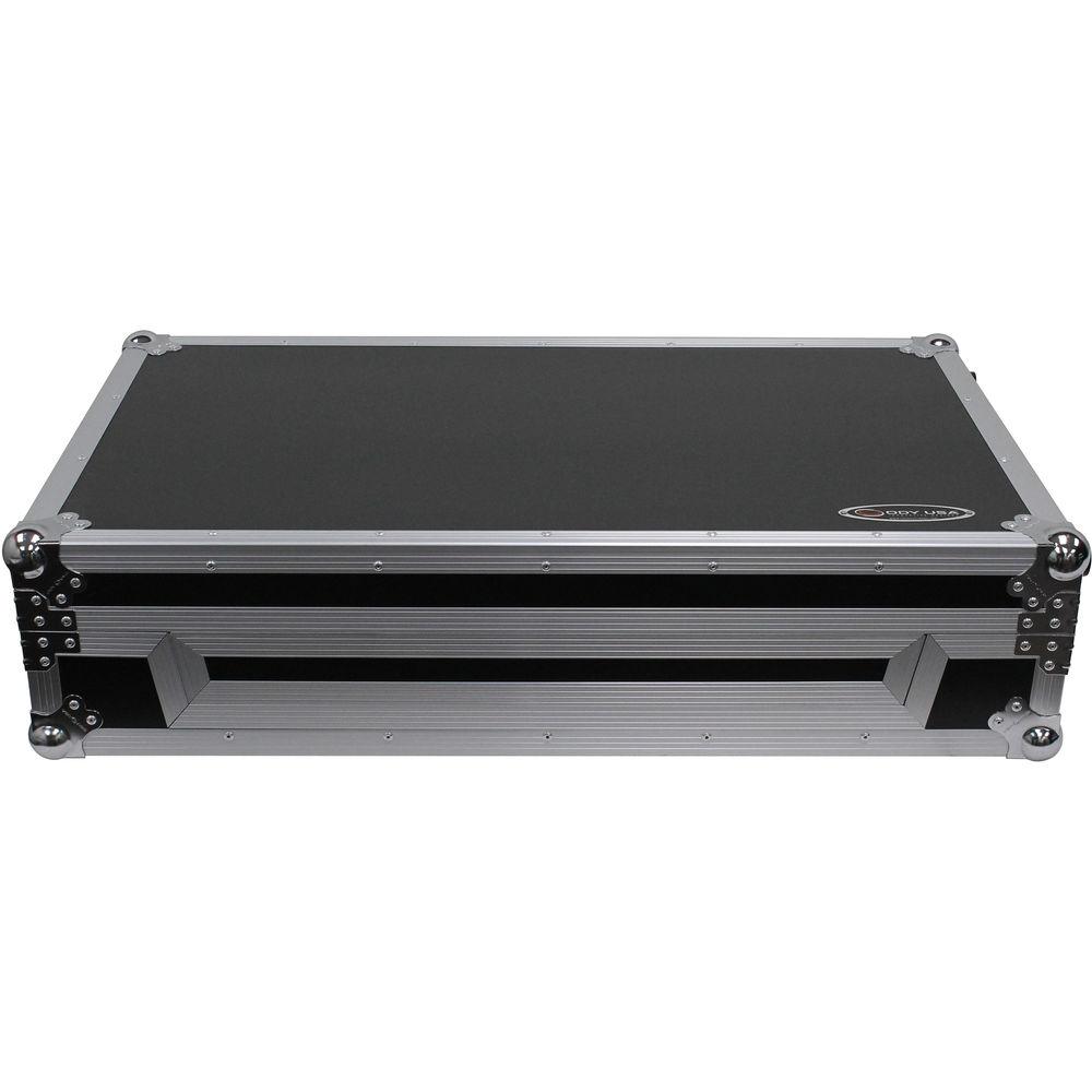 Odyssey Innovative Designs Flight Case for Pioneer DDJ-RZ SZ SZ2 DJ & NUMARK NS7 NS7II NS7III Controllers with Wheels