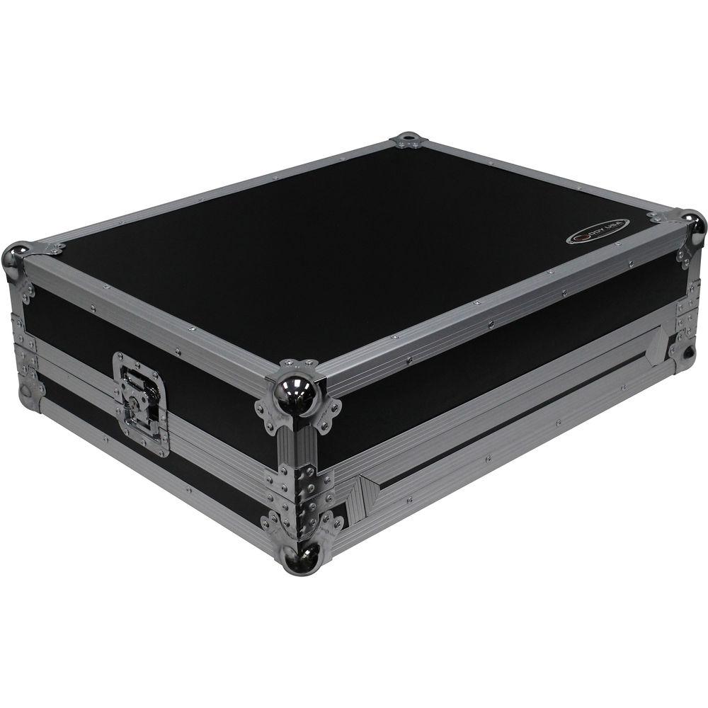 Odyssey Innovative Designs Flight Case with Removable V-Cut Front Access Panels for Denon MC7000 DJ Controller