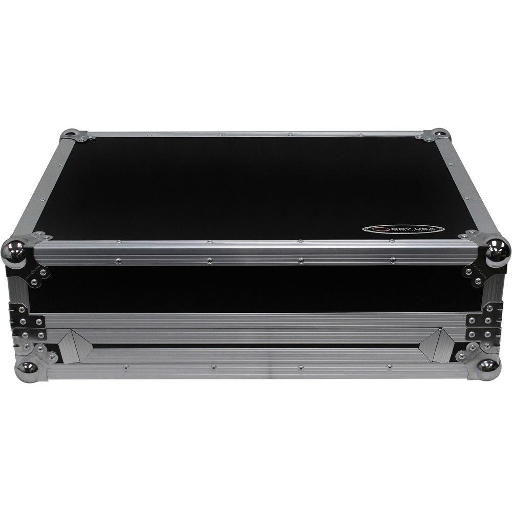 Odyssey Innovative Designs Flight Case with Removable V-Cut Front Access Panels for Denon MC7000 DJ Controller