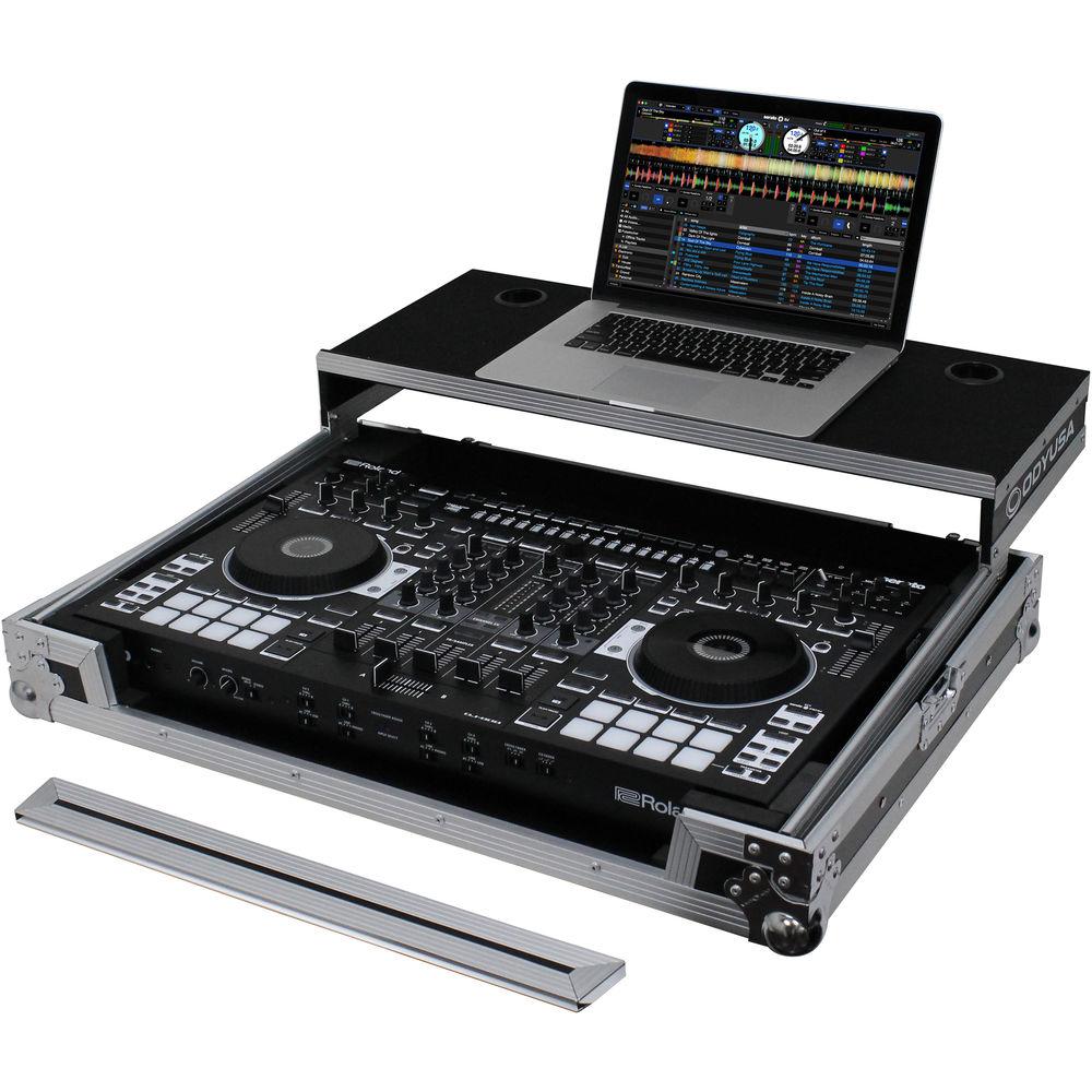 Odyssey Innovative Designs Flight Ready Glide Style Case for Roland DJ-808 DJ Controller
