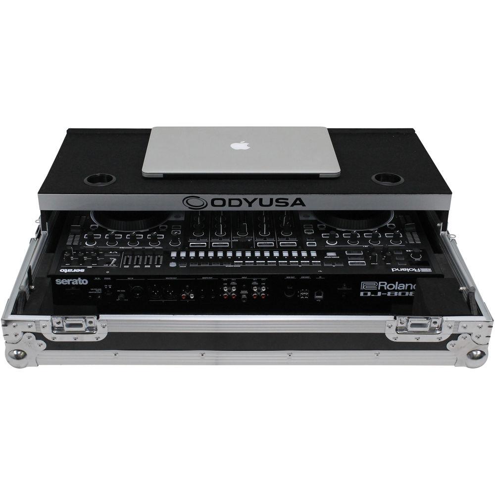 Odyssey Innovative Designs Flight Ready Glide Style Case for Roland DJ-808 DJ Controller