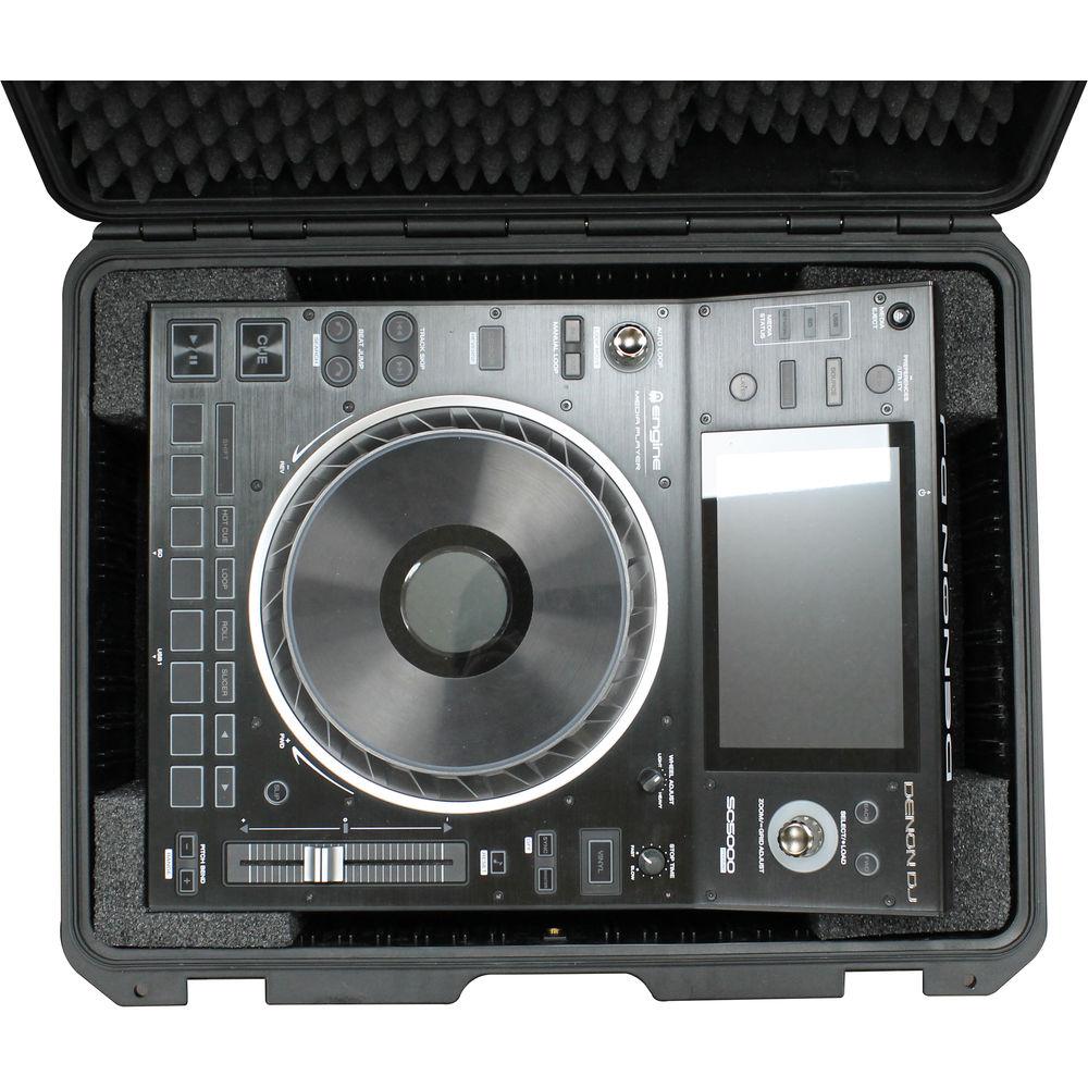 Odyssey Innovative Designs Watertight & Dust-Proof DJ Carry Case for Denon SC5000 Prime Media Player