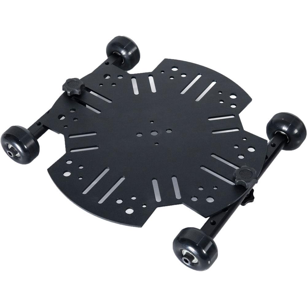 ProAm USA Universal Table Top Dolly DIY Wheels - Set Of 2 - Works With Modus System