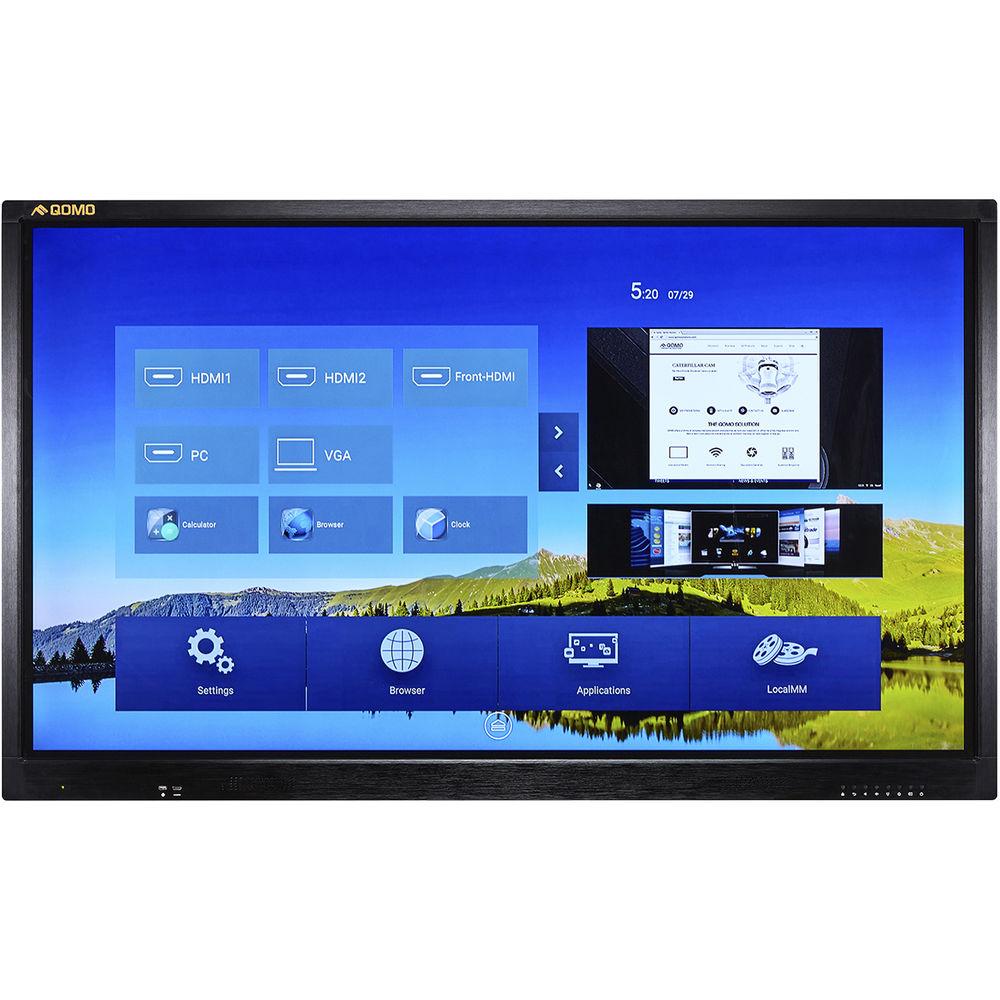 QOMO Journey 13 75" Full HD Interactive LED Touchscreen Display