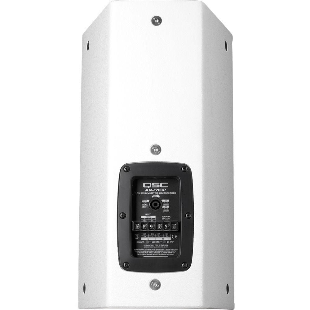 QSC AP-5102 10" Two-Way Acoustic Performance Cinema Surround Loudspeaker