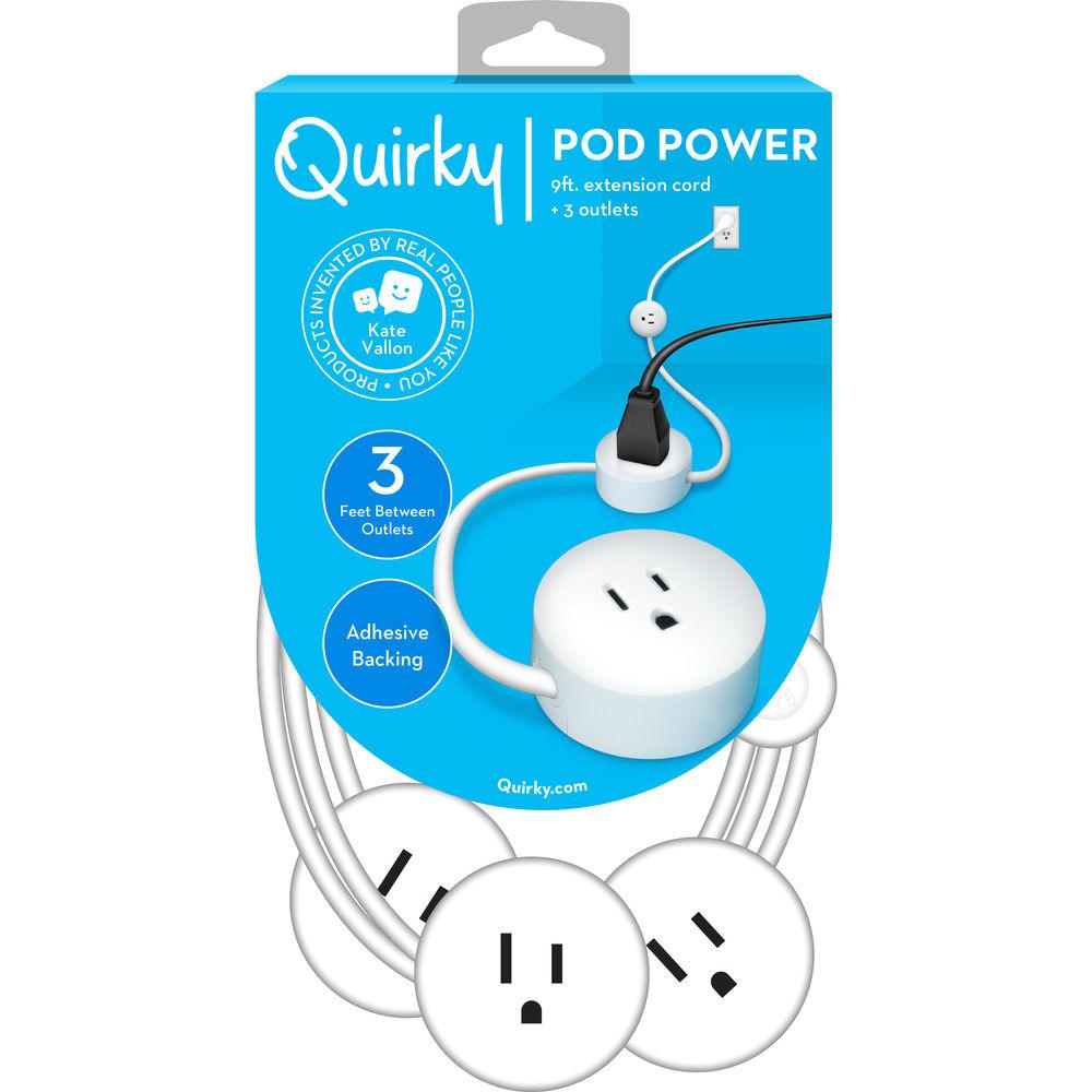 Quirky Pod Power 3-Outlet Extension Cord