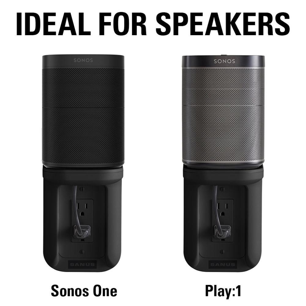 SANUS Outlet Shelf for Sonos One & PLAY:1