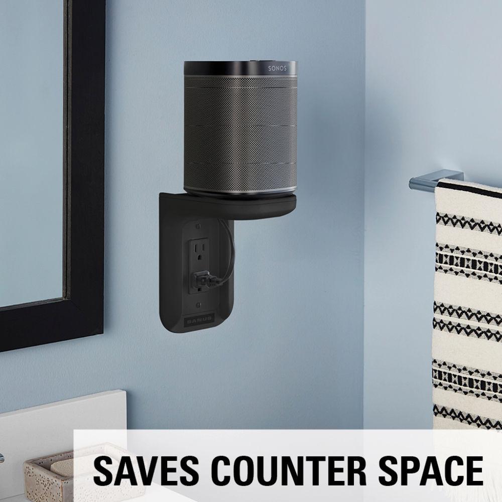 SANUS Outlet Shelf for Sonos One & PLAY:1