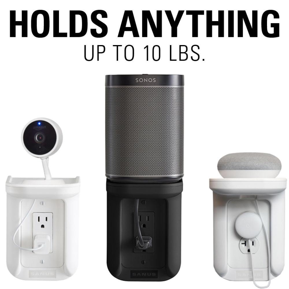 SANUS Outlet Shelf for Sonos One & PLAY:1