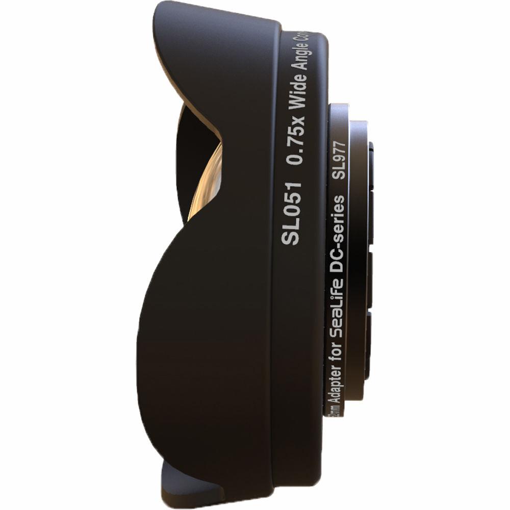 SeaLife 0.75x Wide-Angle Conversion Lens with 52mm Adapter for DC-Series Cameras