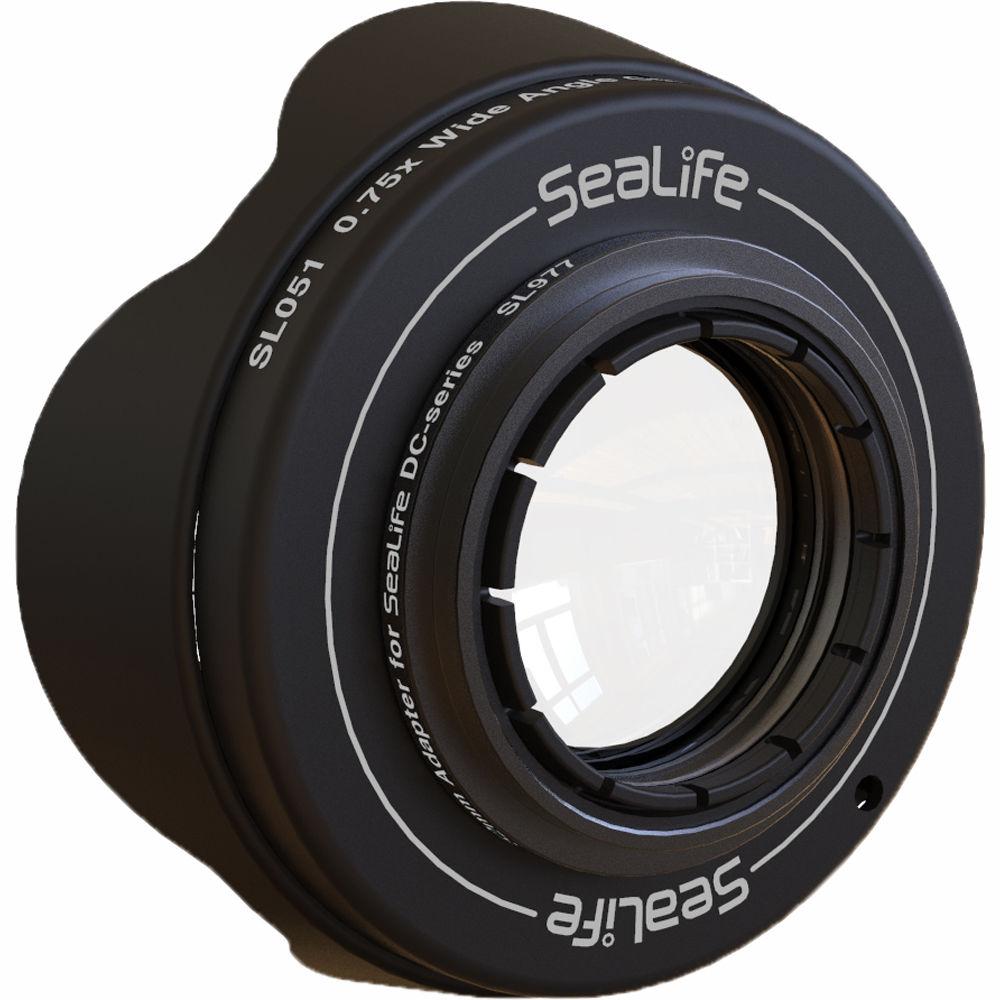 SeaLife 0.75x Wide-Angle Conversion Lens with 52mm Adapter for DC-Series Cameras