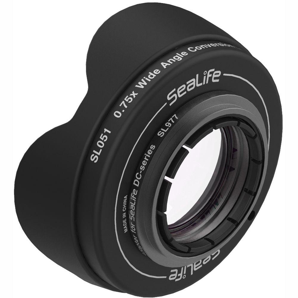 SeaLife 0.75x Wide-Angle Conversion Lens with 52mm Adapter for DC-Series Cameras