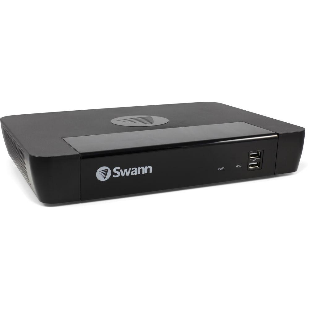Swann 8-Channel 4K UHD NVR with 2TB HDD & 4 4K Outdoor Night Vision Bullet Cameras