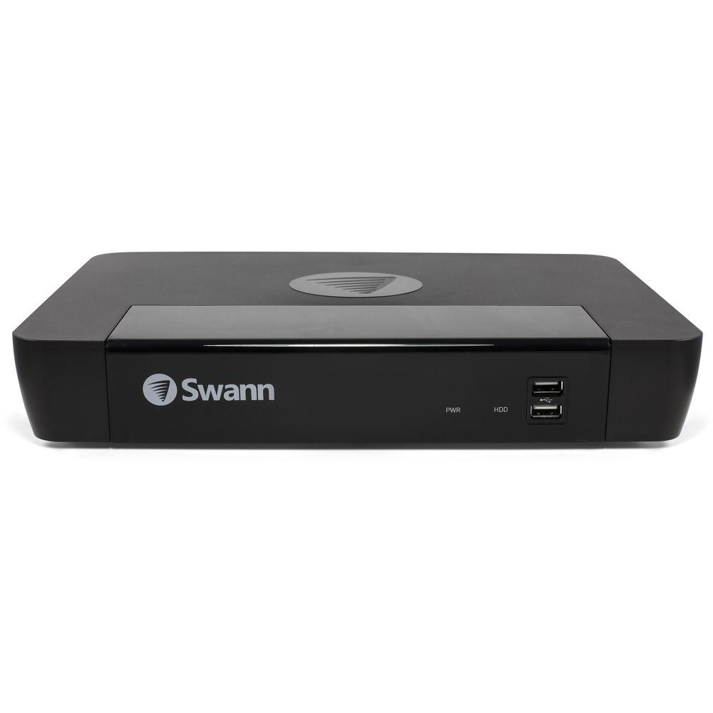 Swann 8-Channel 4K UHD NVR with 2TB HDD & 8 4K Outdoor Night Vision Bullet Cameras