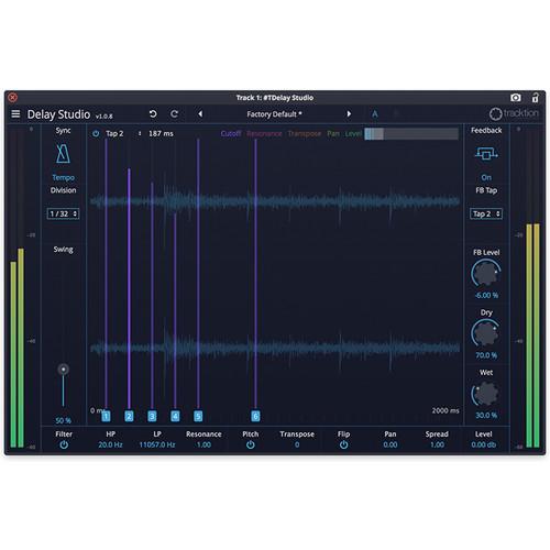 tracktion DAW Essentials Collection - Audio Processing Plug-in Bundle