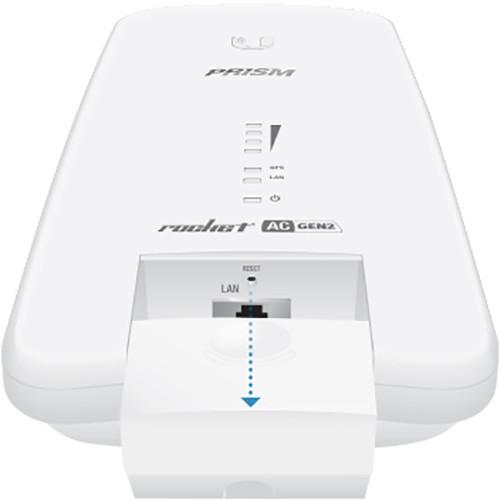 Ubiquiti Networks RP-5AC-GEN2 rocket PRISM AC-Gen2 5 GHz airMAX ac Radio BaseStation