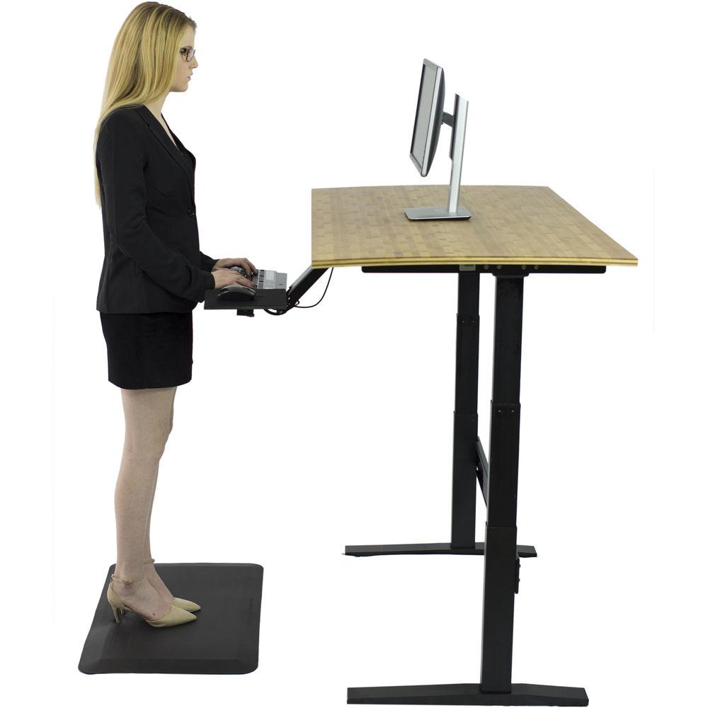 Uncaged Ergonomics Dual Motor Bamboo Standing Desk