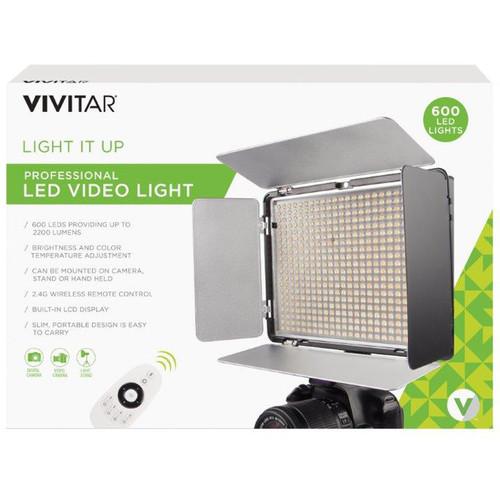 Vivitar VIV-VL-6000 Professional Bi-Color LED Video Light