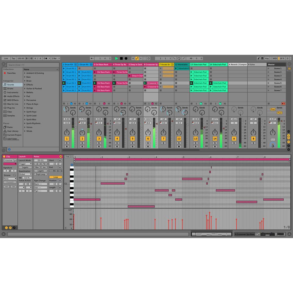 Ableton Live 10 Suite Upgrade - Music Production Software