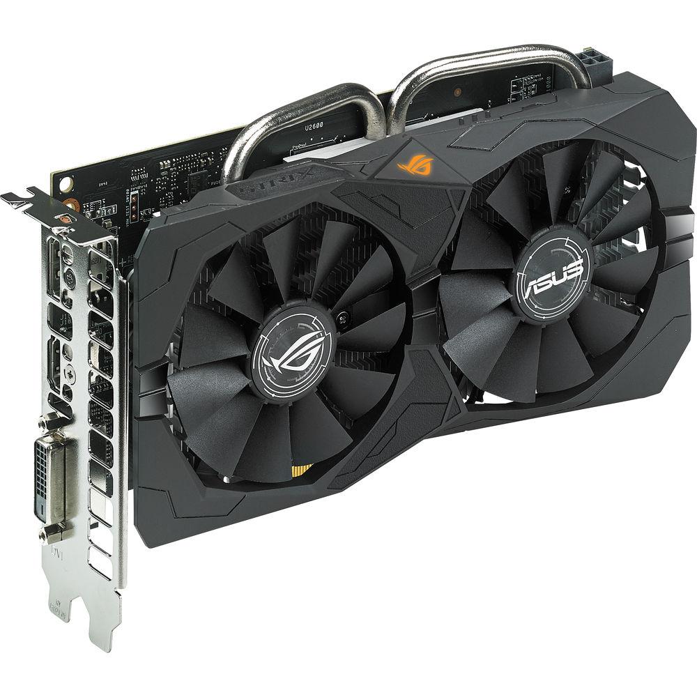ASUS Republic of Gamers Strix OC Radeon RX 560 Gaming Graphics Card