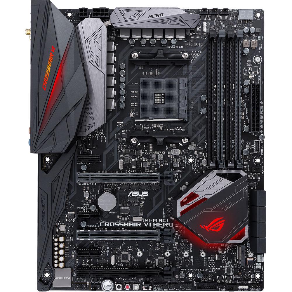 ASUS ROG Crosshair VI Hero AM4 ATX Motherboard