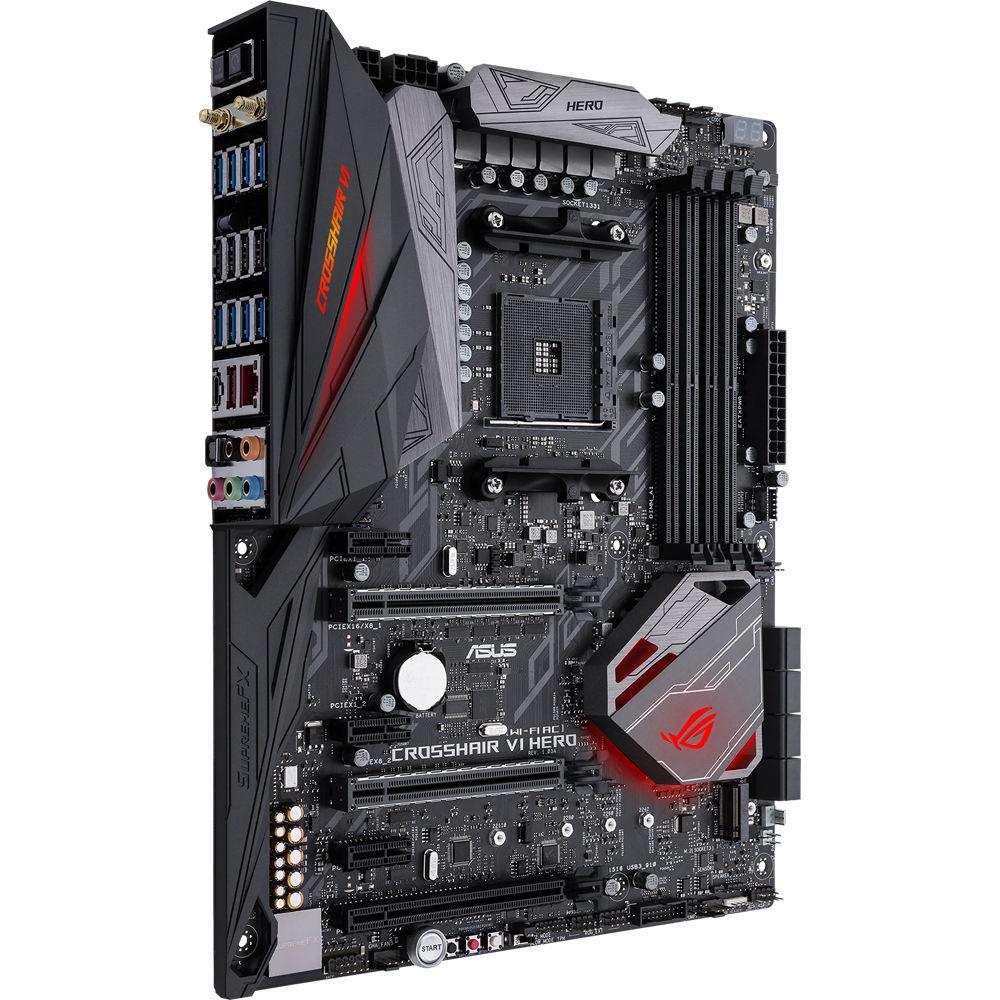 ASUS ROG Crosshair VI Hero AM4 ATX Motherboard