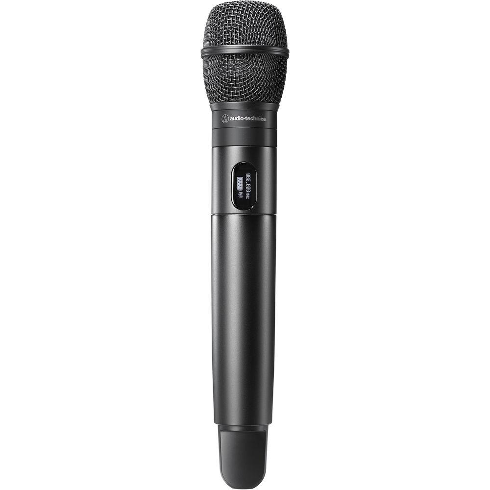 Audio-Technica ATW-3212 C710DE2 3000 Series Fourth Generation Wireless Handheld Microphone System with ATW-C710 Capsule
