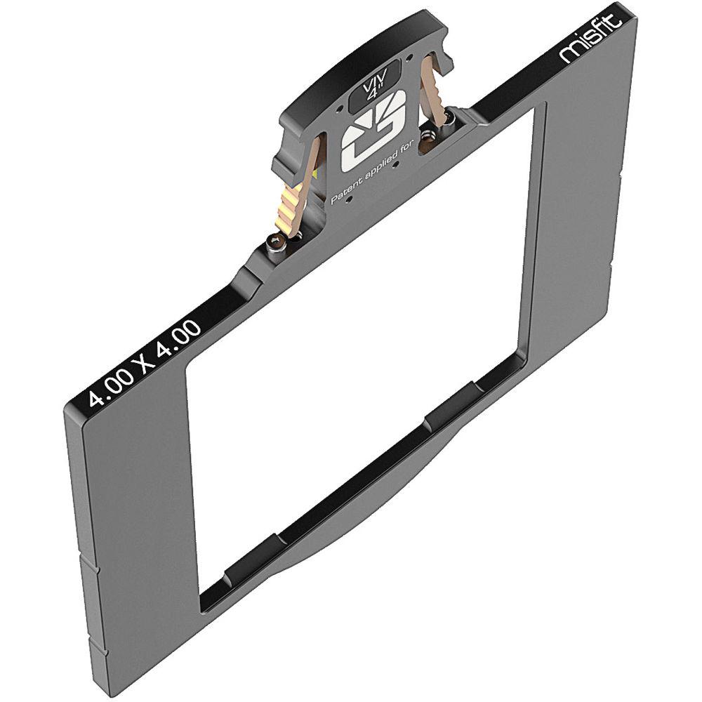 Bright Tangerine 4 x 4" Gripper Filter Tray for Misfit Matte Box