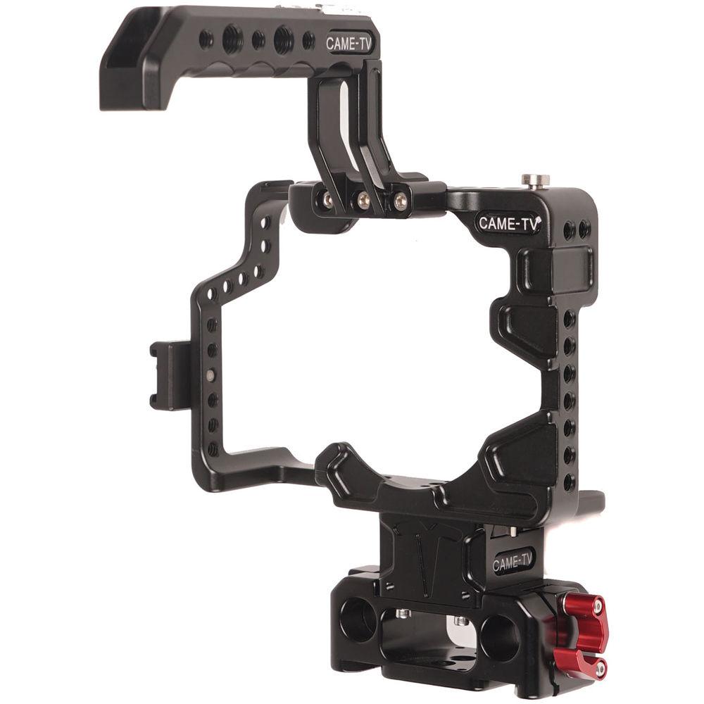 CAME-TV Protective Cage Plus for GH5 with Matte Box, Follow Focus, Handgrip & Shoulder Pad