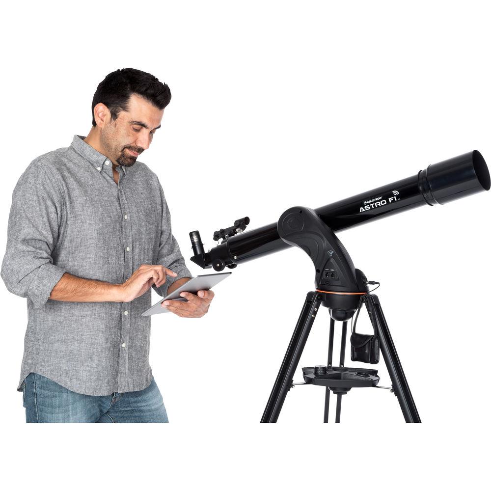 Celestron Astro Fi 90mm f 10 GoTo Refractor Telescope