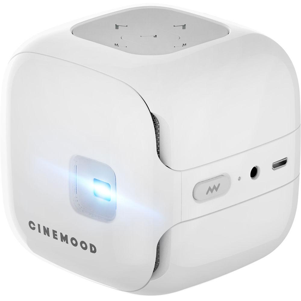CINEMOOD Storyteller 35-Lumen nHD DLP Pico Projector with Wi-Fi