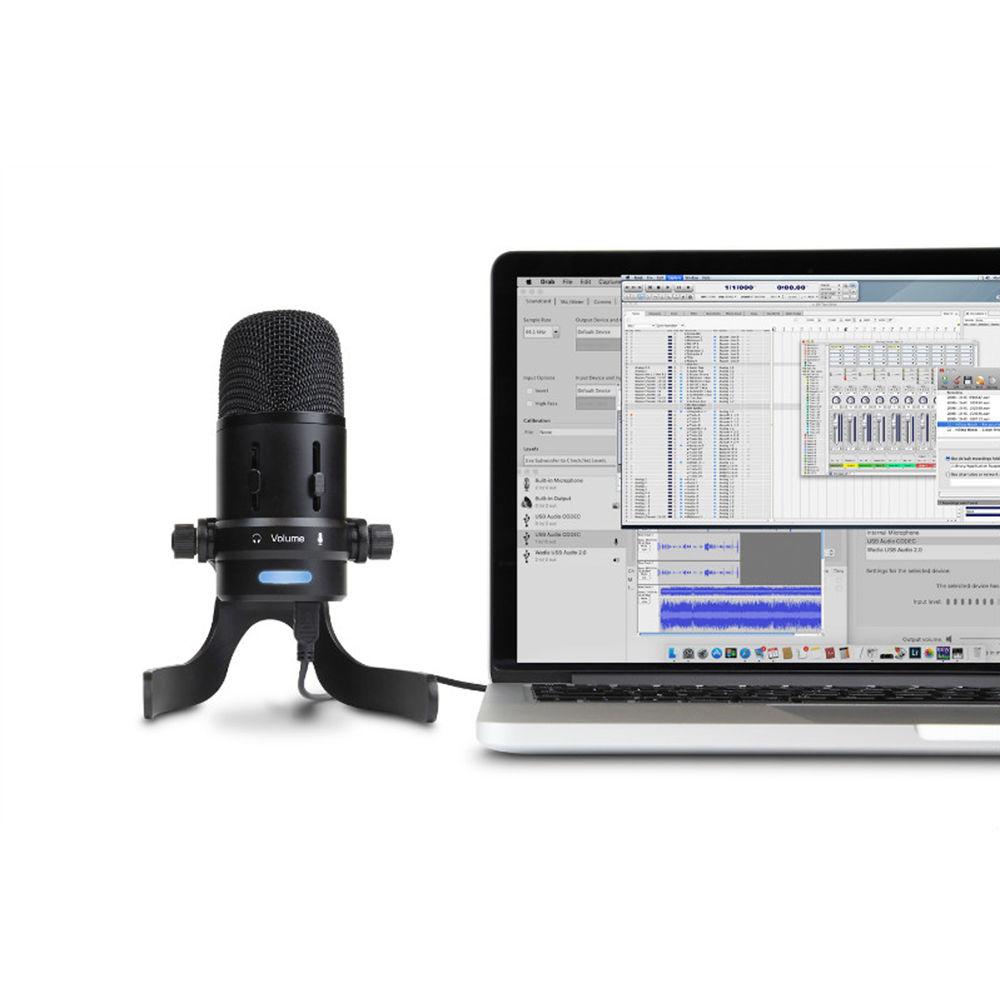 Cyber Acoustics CVL-2004 Rainier USB Multi-Pattern Condenser Microphone