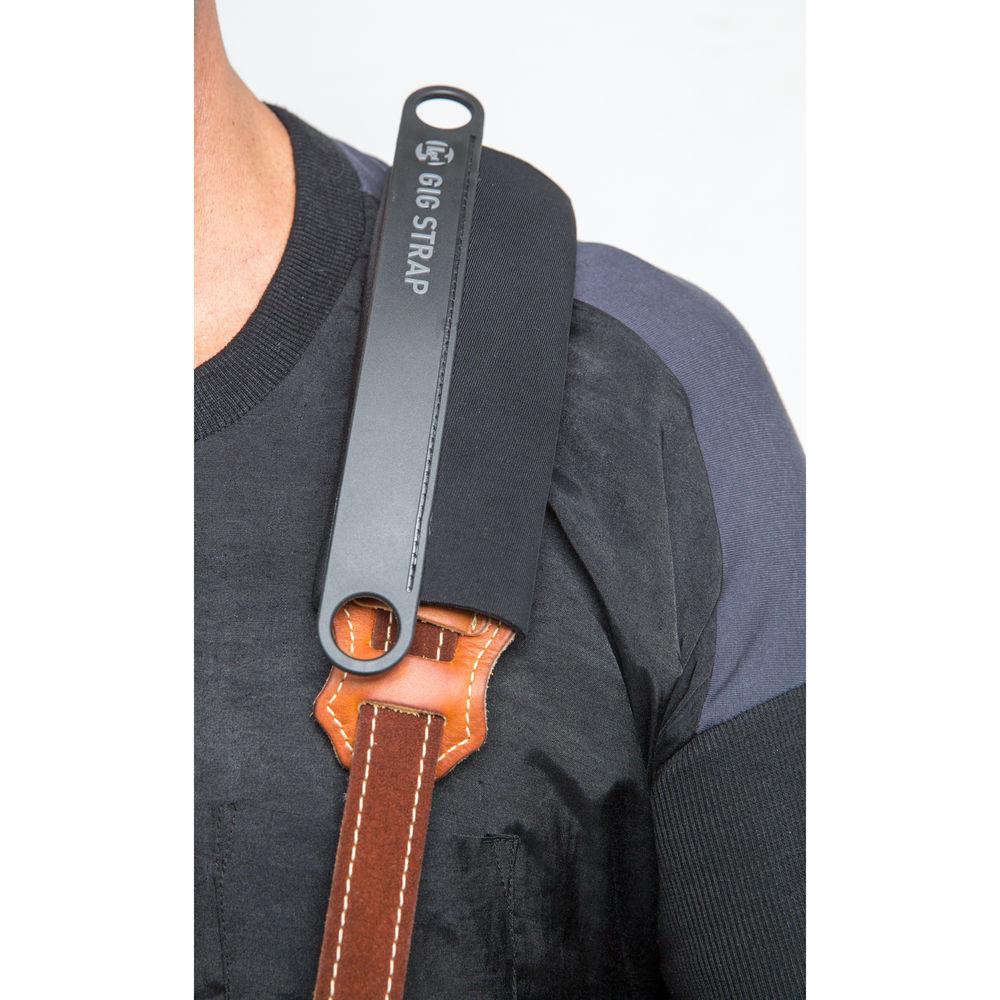 D&A Guitar Gear Gig Strap Pressure Point Pad for 2 to 2.5" Wide Guitar Straps