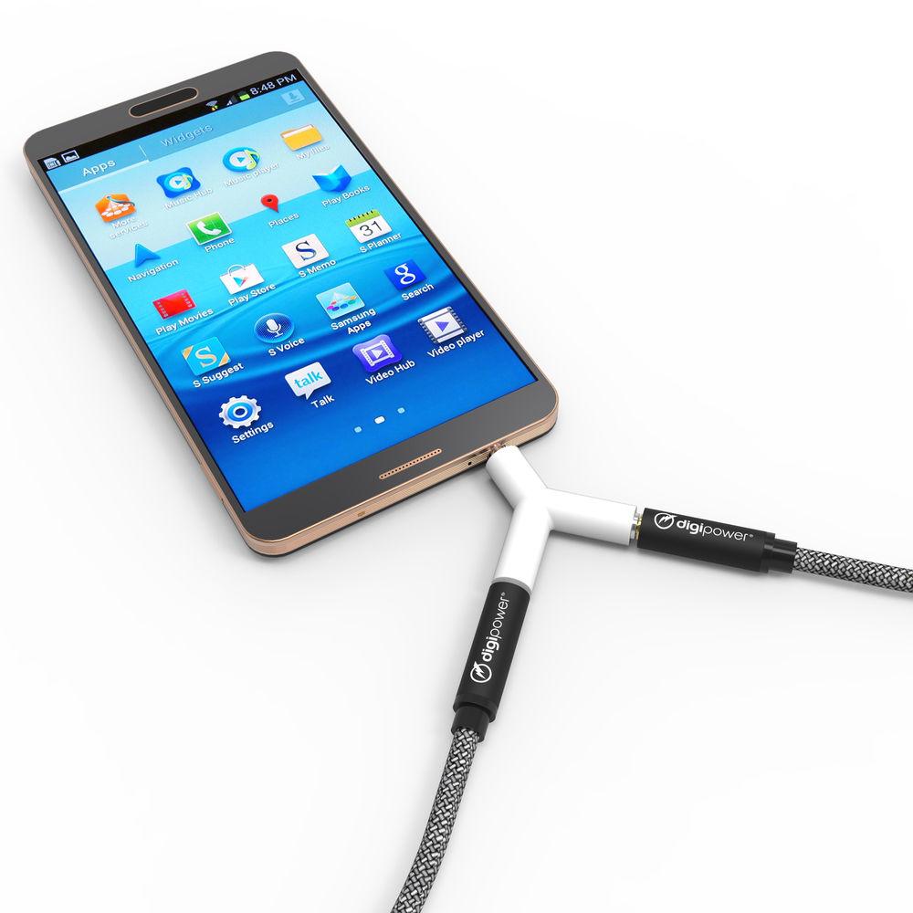 DigiPower 2-Way Headphone Splitter