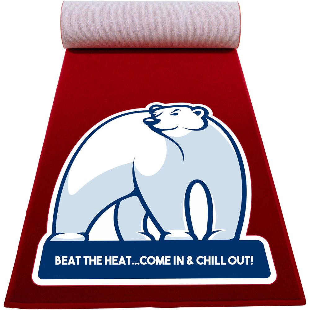 Drytac 4 mil Polar Carpet Printable Monomeric PVC Film