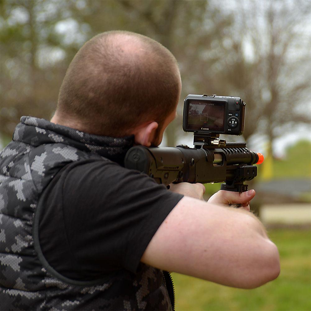 FotodioX Low-Profile Picatinny Gun Rail Mount for Small Cameras