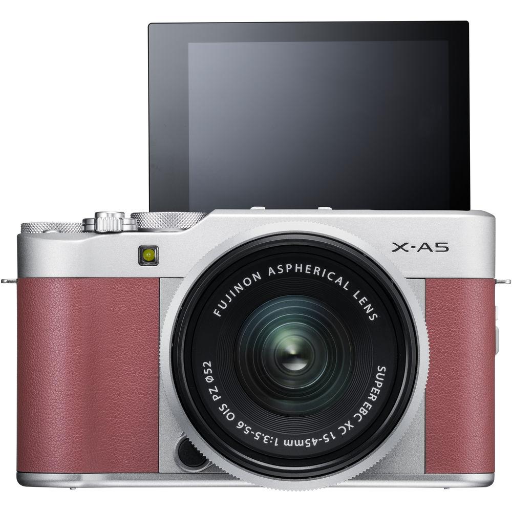 FUJIFILM X-A5 Mirrorless Digital Camera with 15-45mm Lens