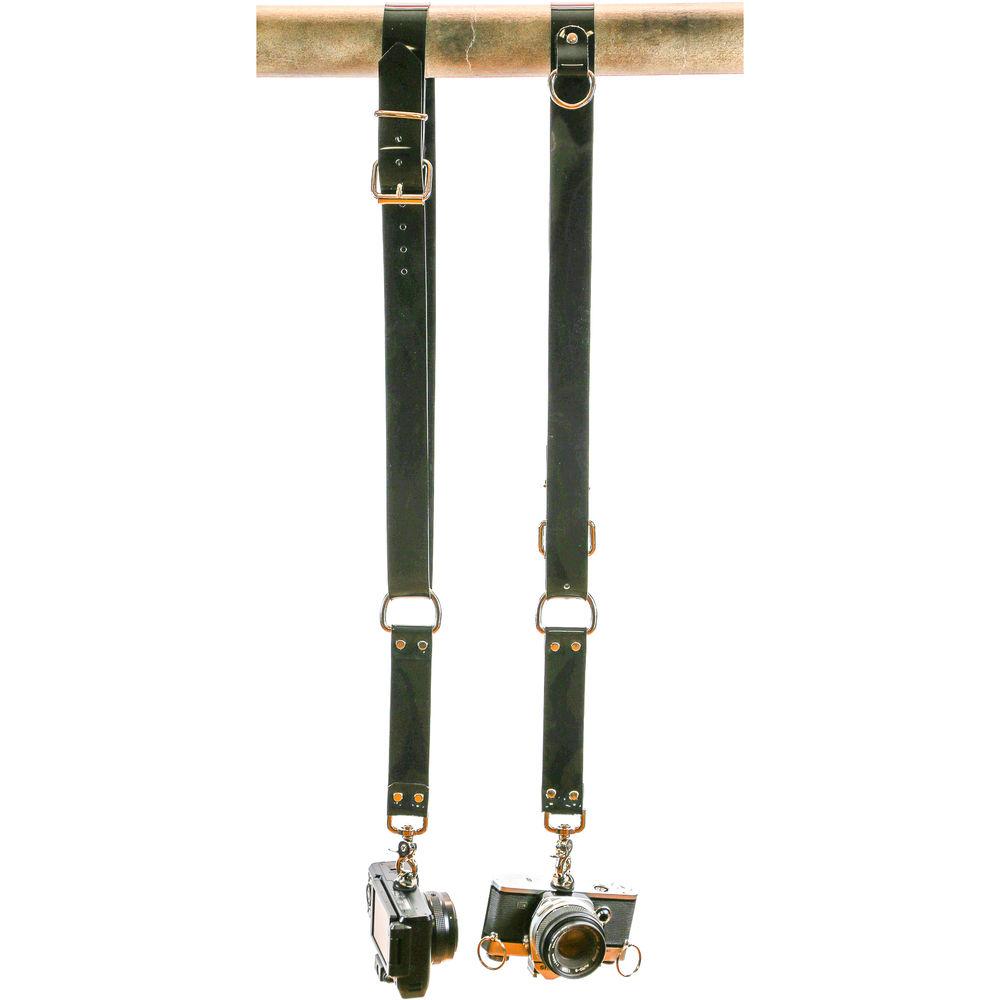 Funk Plus PVC Vinyl Snap Back Harness with 1.5" Wide Straps and D-Rings